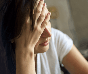 sad woman